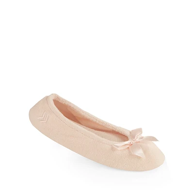 Women's Stretch Terry Ballerina Slippers