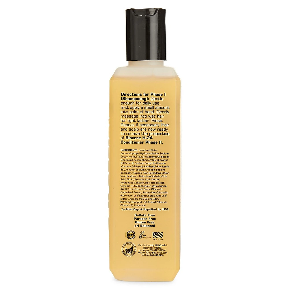 Mill Creek Botanicals Biotene H-24 Shampoo Phase I, 250ml