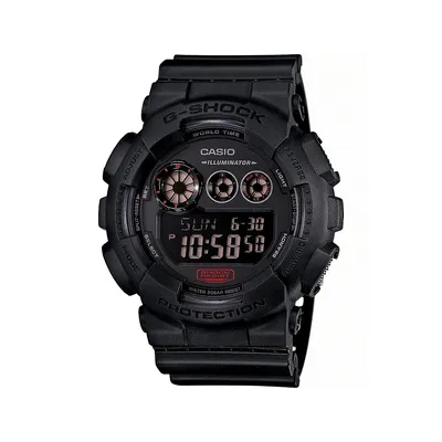 Military Black Resin Digital Watch GD120MB-1