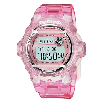Women's Baby G Pink Watch BG169R-4V