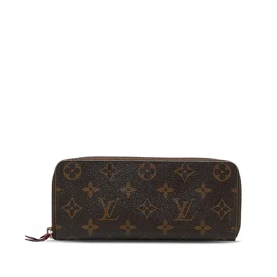 Pre-loved Monogram Portefeuille Clemence