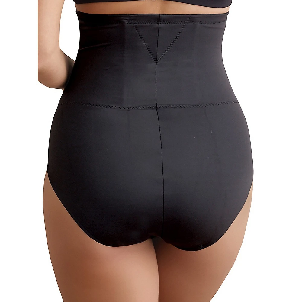 Black Magic Firm High-Waist Briefs