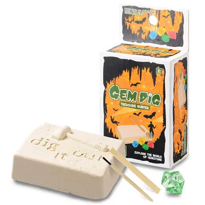 Kids Gemstone Dig Kit，stem Science & Educational Toys