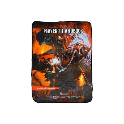 Dungeons & Dragons Players Handbook Throw Blanket
