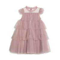 Little Girl's Tiered Tulle Dress
