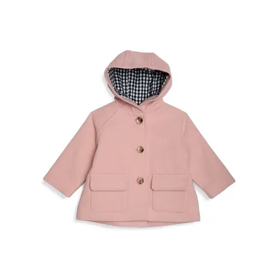 Baby Girl's Melton Jacket