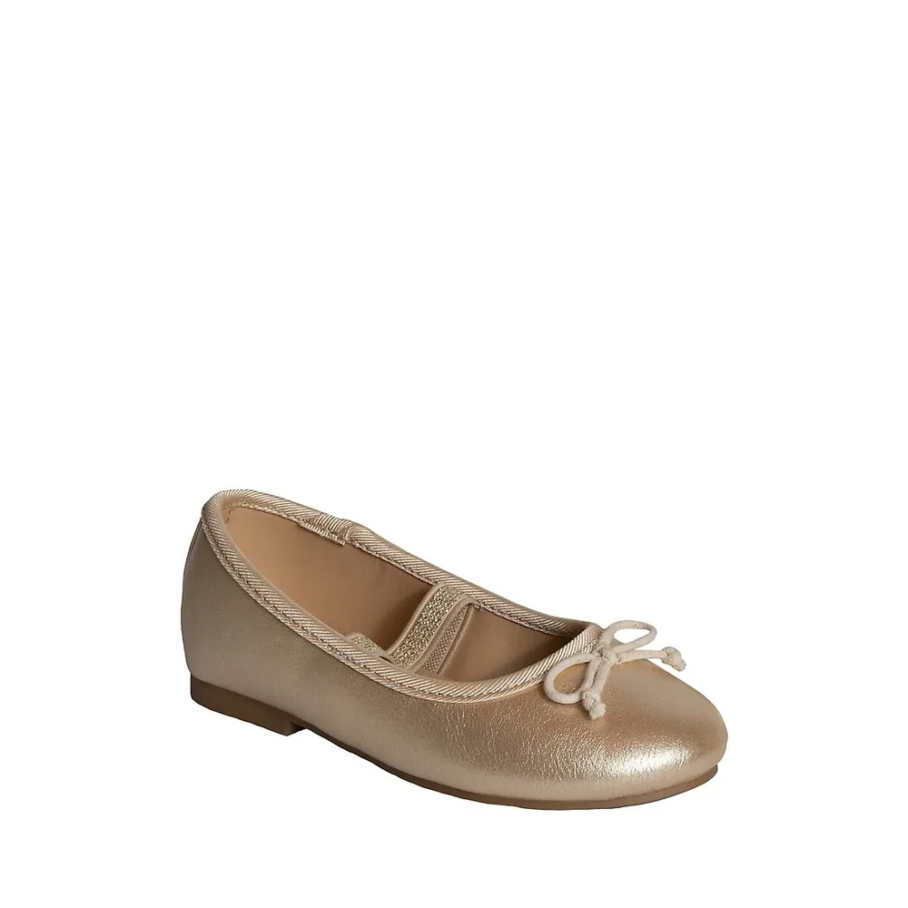 Little Girl's Party Ballet Flats