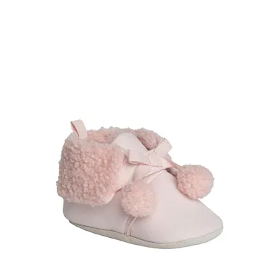 Baby Girl's Faux Shearling Booties
