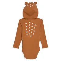 Baby's Deer Hooded Bodysuit