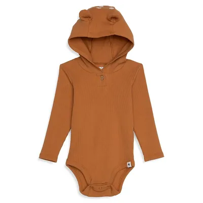Baby's Deer Hooded Bodysuit