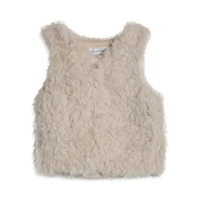 Baby's Play Faux Shearling Vest