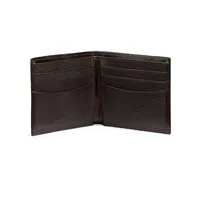 Boxed Michigan Slim Leather Bi-Fold Wallet