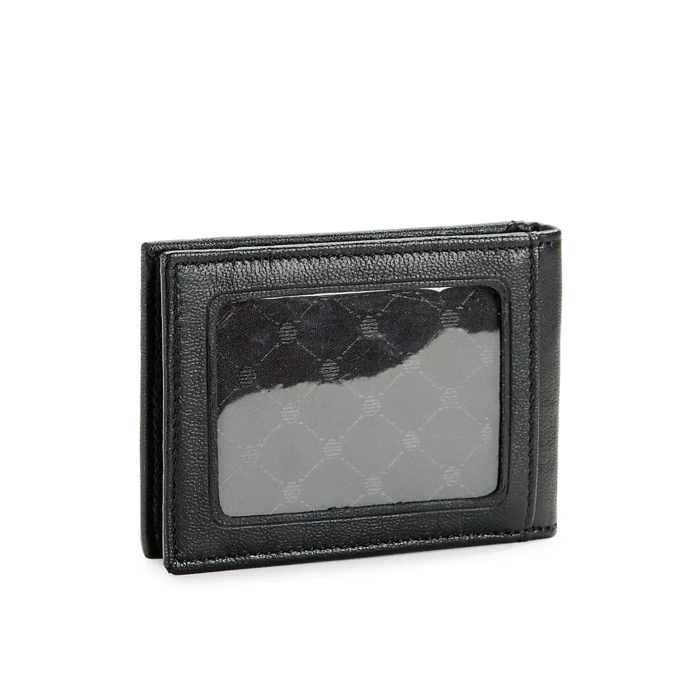 Boxed RIFD-Blocking Leather Portfolio Wallet