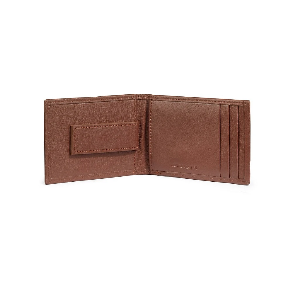 Boxed RIFD-Blocking Leather Portfolio Wallet