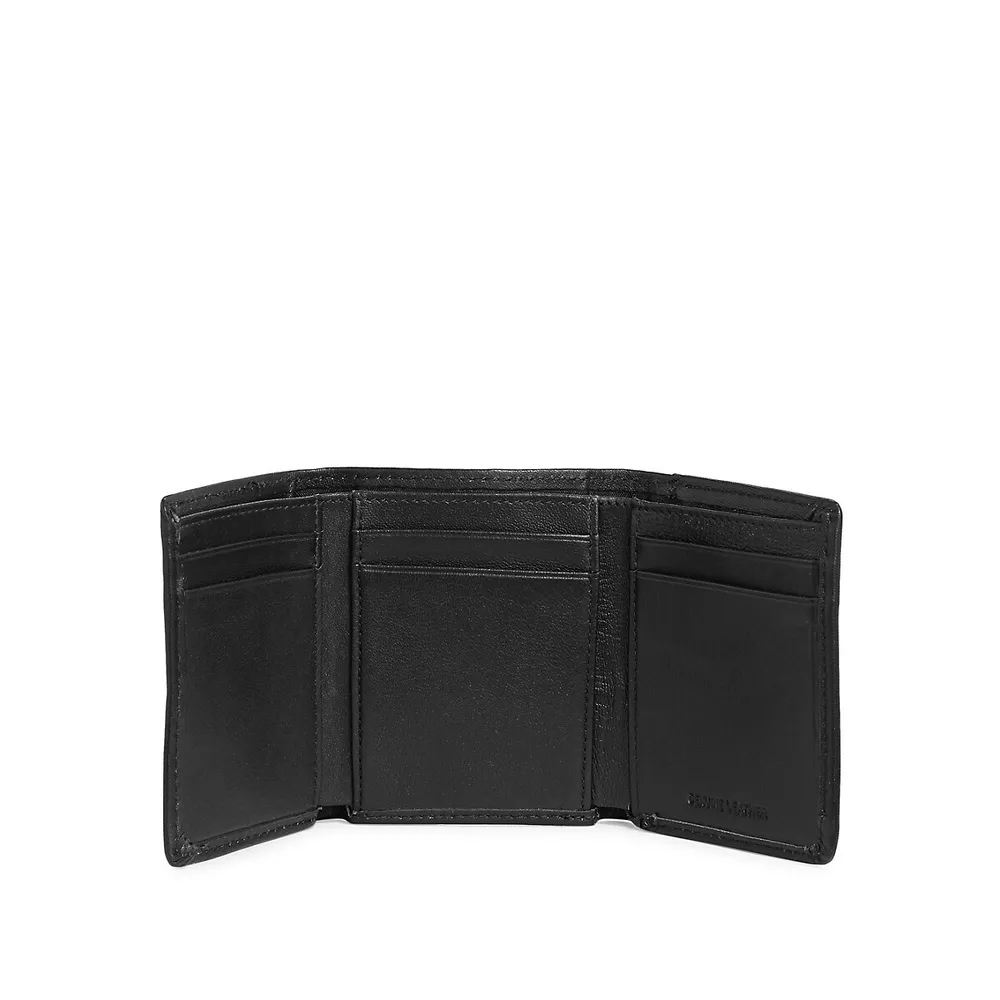 Gramercy RIFD Slim Tri-Fold Leather Wallet
