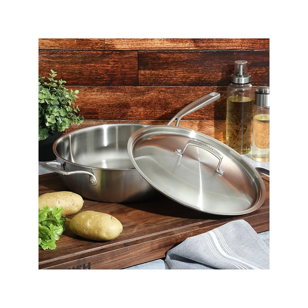 Babish 12 Quarts Stainless Steel Stock Pot