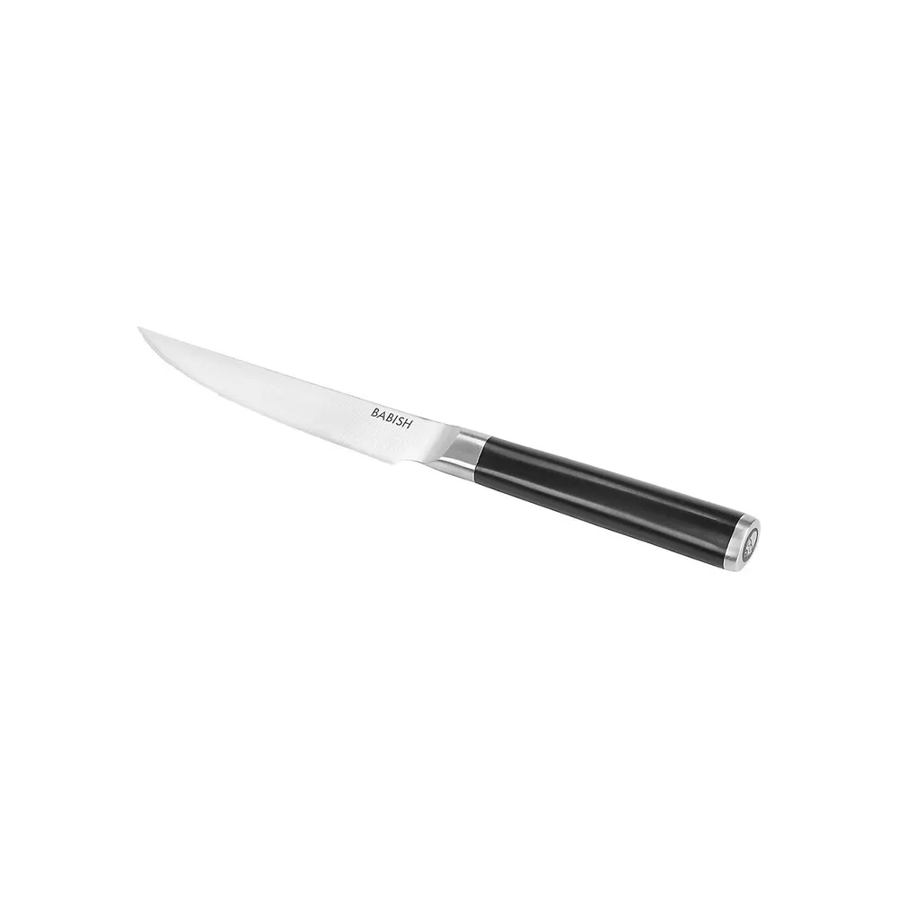 Babish Stainless Steel 4-Piece Steak Knives Set