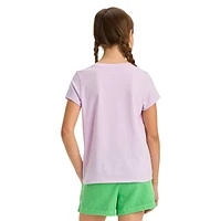 Girl's Ice Cream Rainbow-Graphic T-Shirt