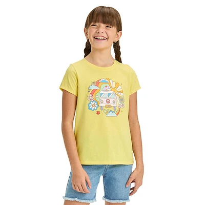 Girl's Retro Van-Graphic T-Shirt