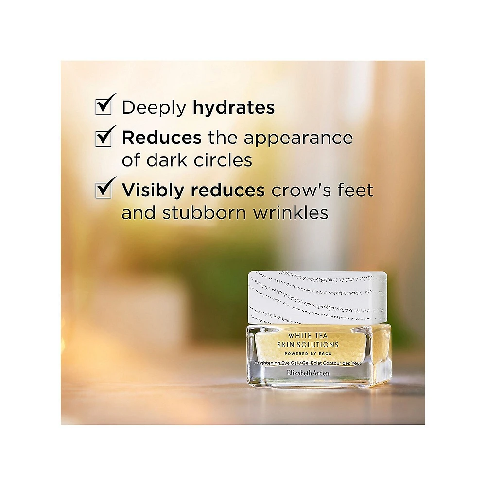 White Tea Skin Solutions Brightening Eye Gel