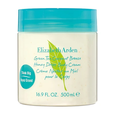 Green Tea Coconut Breeze Honey Drops Body Cream