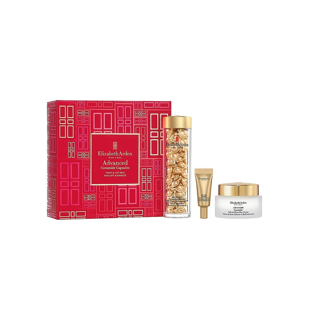 Advanced Ceramide Capsules Twist & Lift Trio 3-Piece Holiday Gift Set - $295 Value