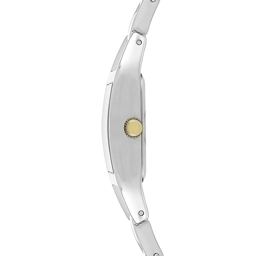 Two-Tone Bracelet Watch 10-6419SVTT