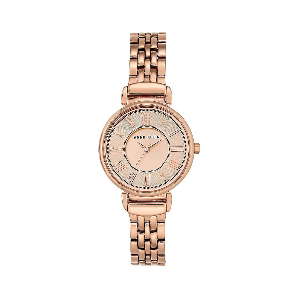 Montre-bracelet de ton or rose