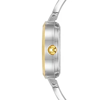 Two-Tone Bangle Watch AK-4181WTTT