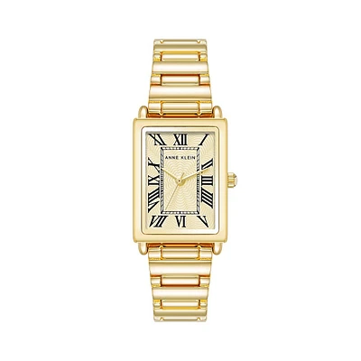 Goldtone Bracelet Watch AK-5046CHGB