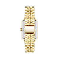 Goldtone & Crystal Bracelet Watch AK-5096CHGB