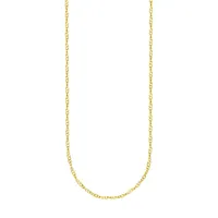 10K Goldplated Sterling Silver Necklace 18"