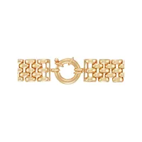 18K Goldplated Pantera-Link Bracelet