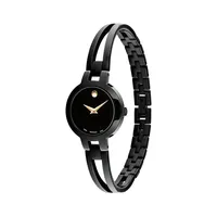 Amorosa Black PVD-Finished Stainless Steel Bracelet Watch 0607795