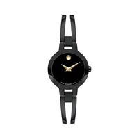 Amorosa Black PVD-Finished Stainless Steel Bracelet Watch 0607795