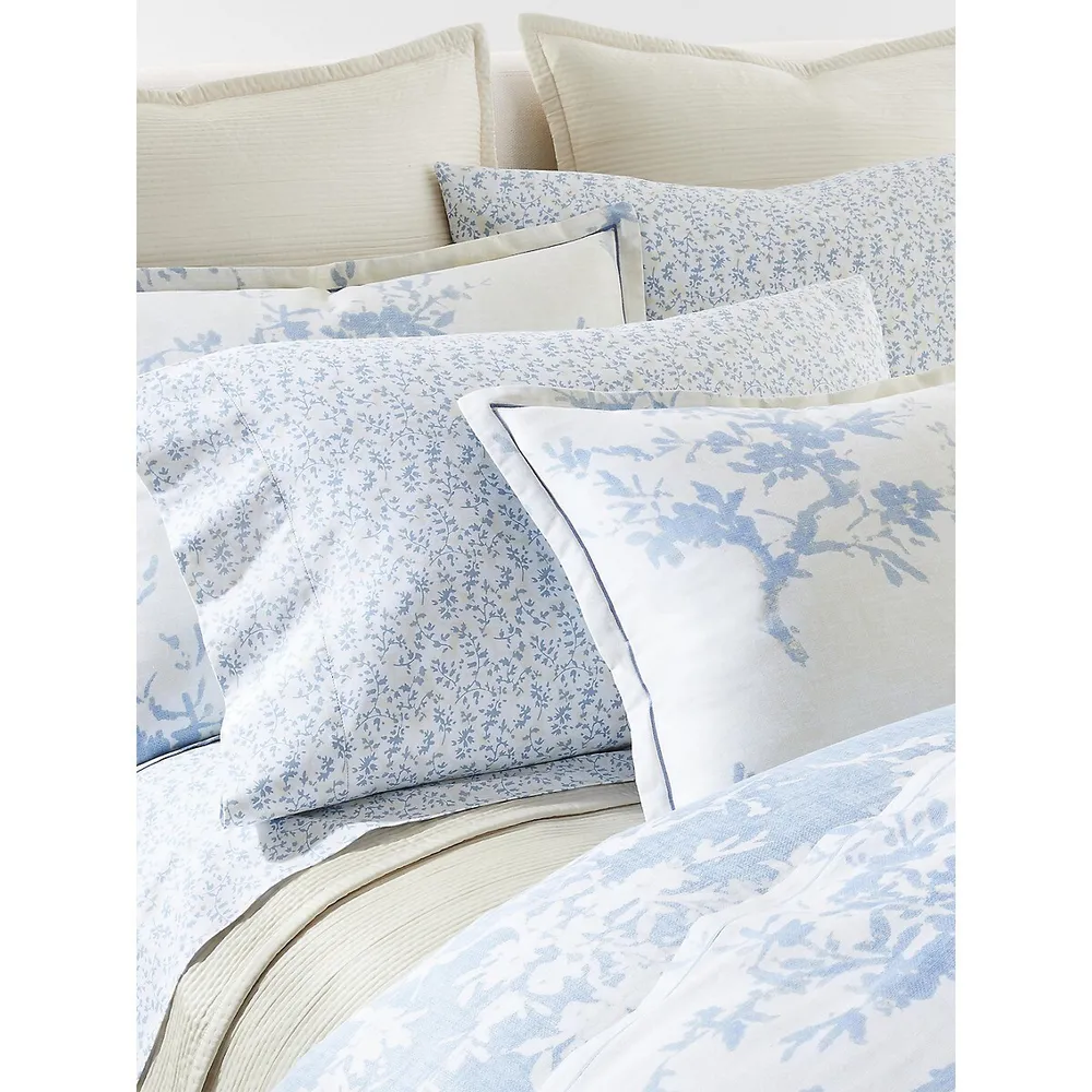 Spencer 300 Thread Count Sateen Border Euro Sham