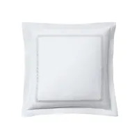 Spencer 300 Thread Count Cotton Sateen Cable-Embroidered Pillow Sham