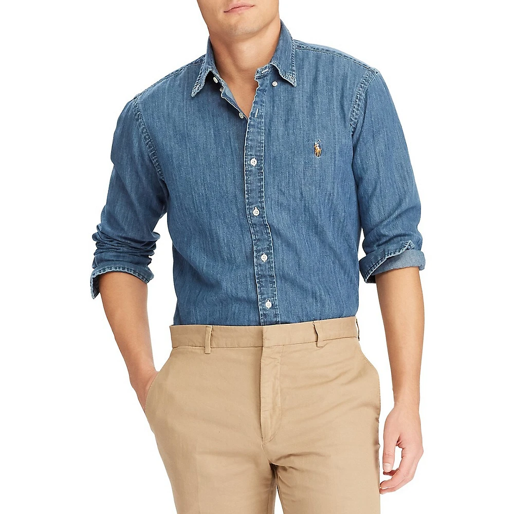 Classic Fit Denim Shirt