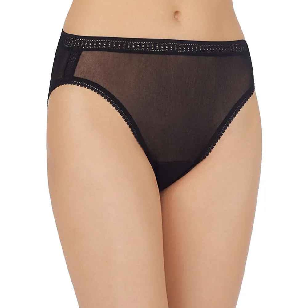 Mesh 3-Pack Hi-Cut Briefs