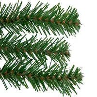 Green Winona Fir Artificial Christmas Wreath, 24-inch, Unlit