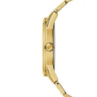 Diamond Stainless Steel Bracelet Watch