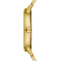 Goldtone Stainless Steel Bracelet Watch U1315G2