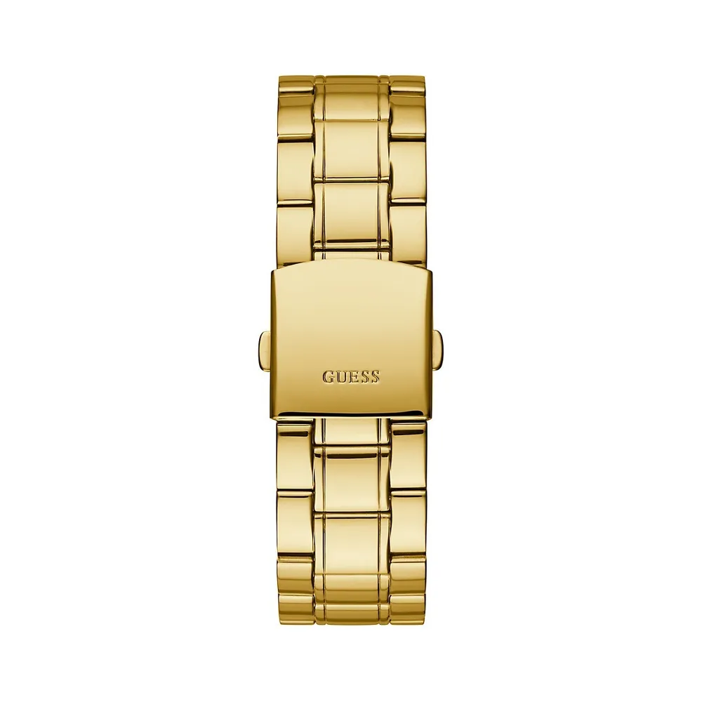 Goldtone Stainless Steel Bracelet Watch U1315G2