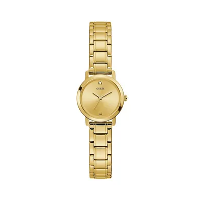 Goldtone Dress Bracelet Watch GW0244L2