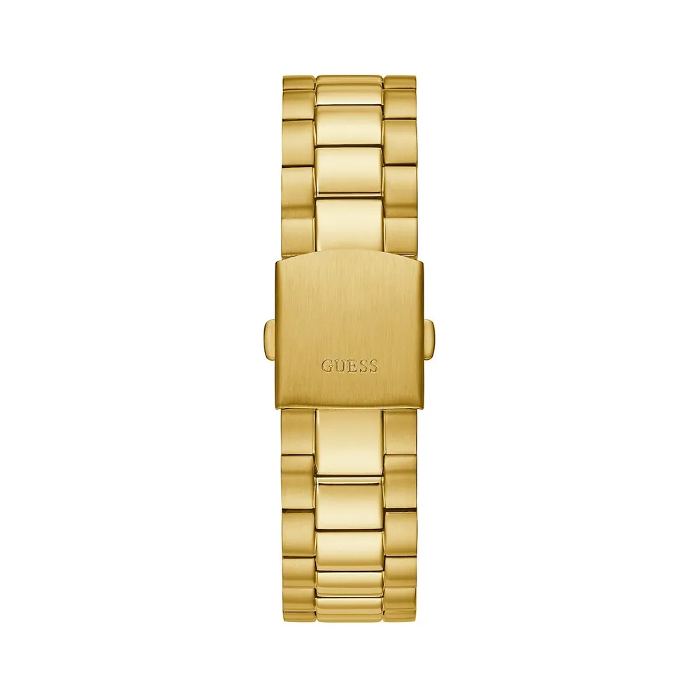 Dress Goldtone Stainless Steel Watch GW0265G2