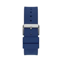 Trend Blue Silicone Strap Chronograph Watch GW0203G7