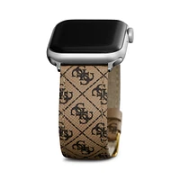 Logo-Print Leather Strap For Apple Watch - 22MM ​CS3001S1