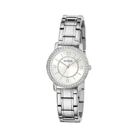 Silvertone Stainless Steel Bracelet Watch GW0468L1