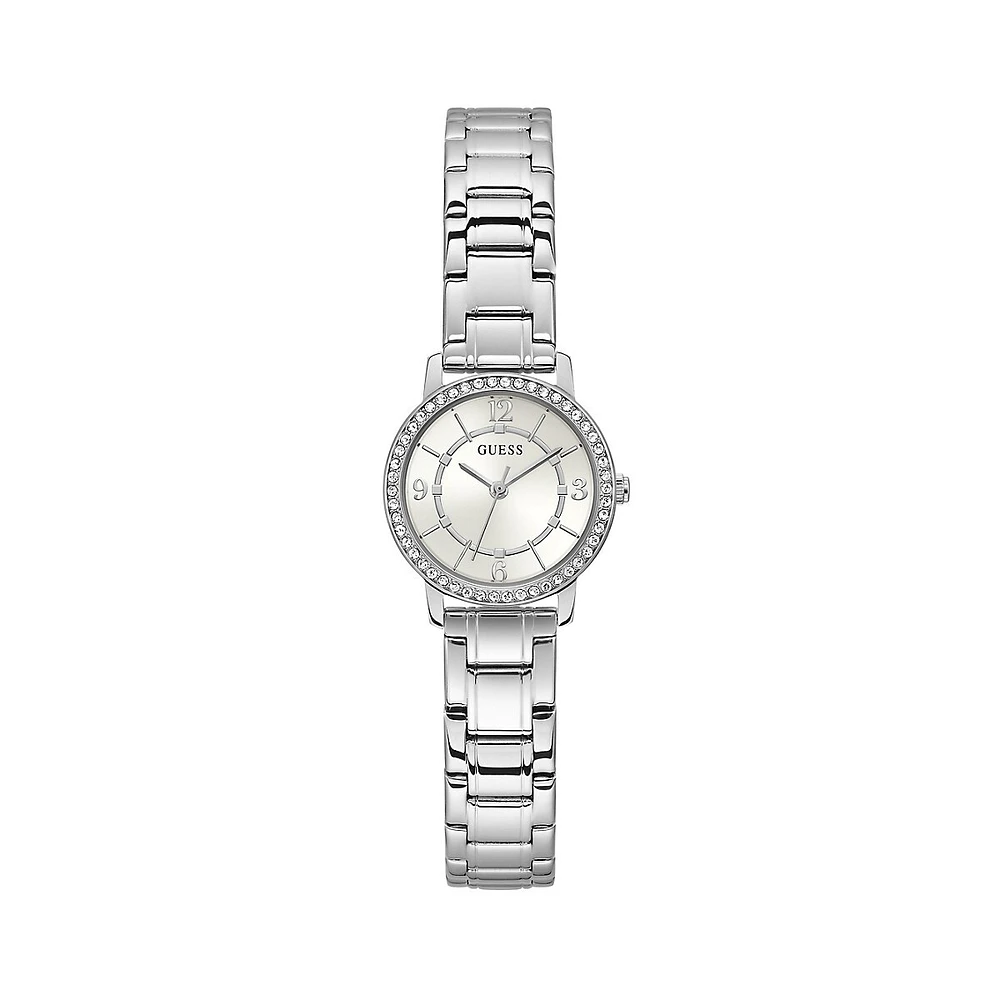 Silvertone Stainless Steel Bracelet Watch GW0468L1