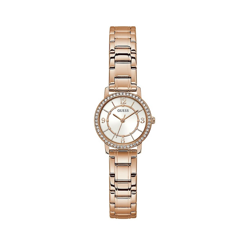 Rose Goldtone Stainless Steel Bracelet Watch GW0468L3